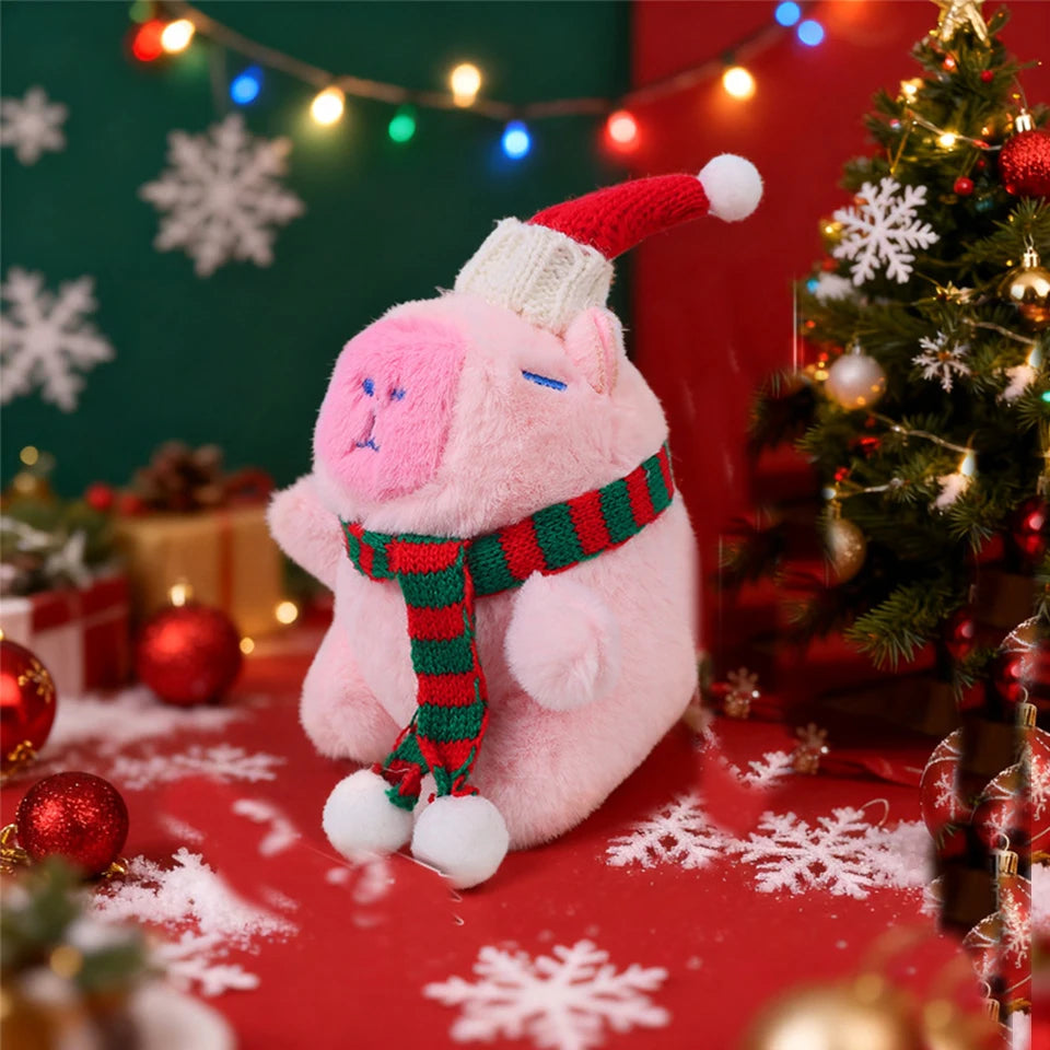 Świąteczny pluszak w kształcie kapibary🎄
