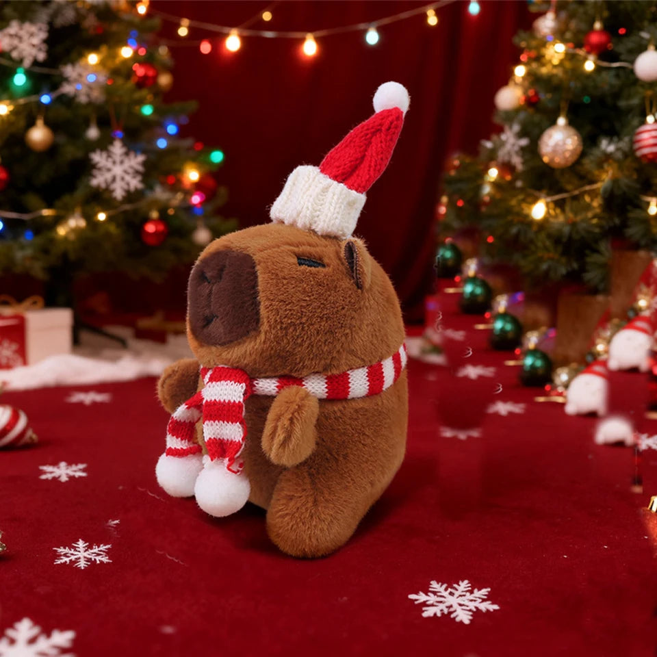 Świąteczny pluszak w kształcie kapibary🎄